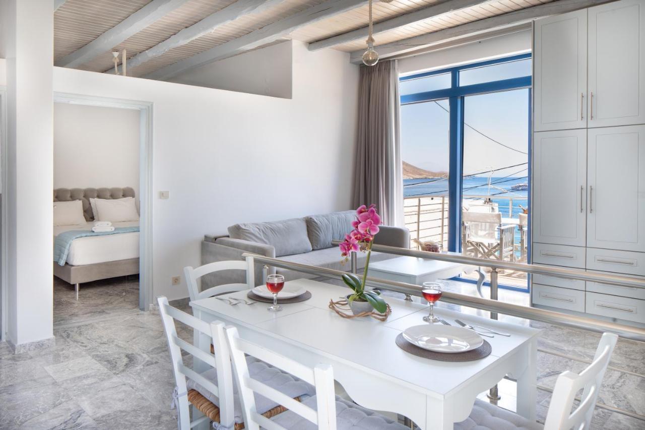 Plori - Molos Apartments Loutrón Luaran gambar